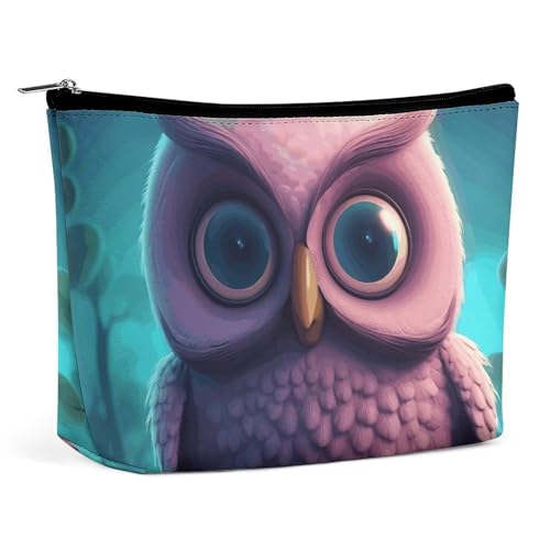 KLWQR Make-up-Tasche mit niedlicher Eule, wasserdicht, Kosmetiktasche, Make-up-Tasche mit Reißverschluss, Reise-Kulturbeutel, Organizer für Damen, Stil, Einheitsgröße KLWQR Make-up-Tasche mit niedlicher Eule, wasserdicht, Kosmetiktasche, Make-up-Tasche mit Reißverschluss, Reise-Kulturbeutel, Organizer für Damen, Stil, Einheitsgröße von KLWQR