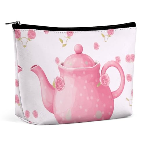 KLWQR Teekannen-Make-up-Tasche für Geldbörse, wasserdichte Kosmetiktasche, Make-up-Tasche mit Reißverschluss, Reise-Kulturbeutel, Organizer für Damen, Stil, Einheitsgröße, Stil:, Einheitsgröße KLWQR Teekannen-Make-up-Tasche für Geldbörse, wasserdichte Kosmetiktasche, Make-up-Tasche mit Reißverschluss, Reise-Kulturbeutel, Organizer für Damen, Stil, Einheitsgröße, Stil:, Einheitsgröße von KLWQR