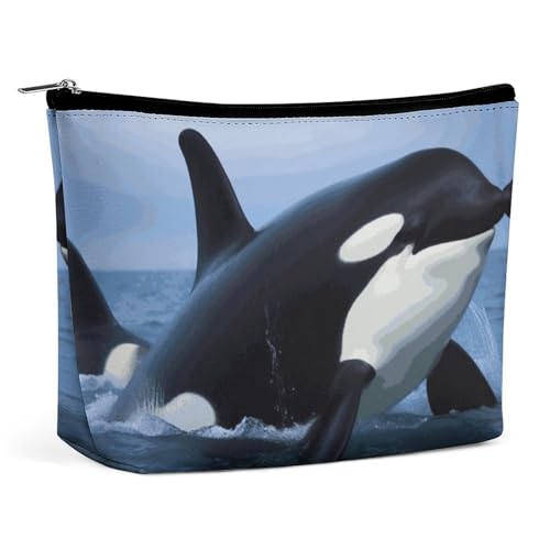 Killerwal Make-up-Tasche für Geldbörse, wasserdichte Kosmetiktasche, Make-up-Tasche mit Reißverschluss, Reise-Kulturbeutel, Organizer für Damen, Stil, Einheitsgröße, Stil:, Einheitsgröße von KLWQR