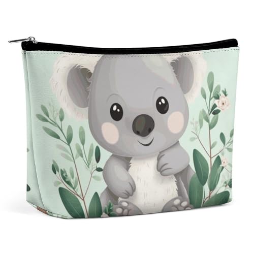 Koala Make-up-Tasche für Geldbörse, wasserdichte Kosmetiktasche, Make-up-Tasche mit Reißverschluss, Reise-Kulturbeutel, Organizer für Damen, Stil, Einheitsgröße, Stil:, Einheitsgröße von KLWQR