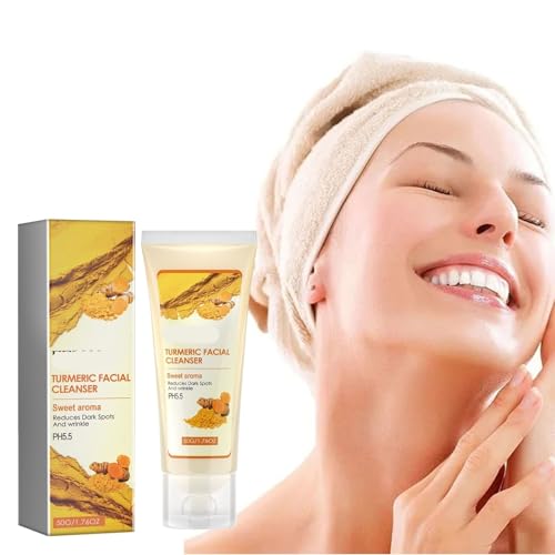 Tiefenreinigendes Gesichtswaschmittel – Spendet Feuchtigkeit, Repariert Und Hellt Die Haut Auf, Verkleinert Die Poren, Pflegt Und Glättet Die Haut(2PCS) von KLYso