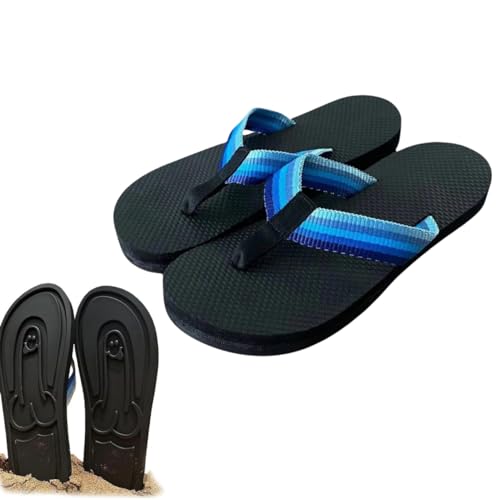 Hidden Flops, Hidden Flip Flops, Quick-Dry Flip-Flop Slides, Spoof Beach Flip Flops, Very Creative Fift für Erwachsene, Sommer-Strand-Komfort-Sandale, Quick-Dry Herren-Strand-Sandalen ( Size : 10.5 ) Hidden Flops, Hidden Flip Flops, Quick-Dry Flip-Flop Slides, Spoof Beach Flip Flops, Very Creative Fift für Erwachsene, Sommer-Strand-Komfort-Sandale, Quick-Dry Herren-Strand-Sandalen ( Size : 10.5 ) von KMEYLE