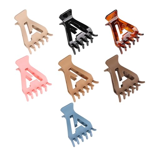 KMGDM 7-teiliges Haar-Clip-Set zum Anheben der Wurzel für lockiges Haar, Volumen-Styling, bequeme Kunstharz-Clip-Stile, mehrfarbiges Set von KMGDM