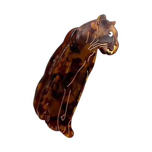 KMGDM Haarklammer mit Leoparden-Motiv, schöne Valentinstags-Haarspange, starker Halt, Haarnadel von KMGDM
