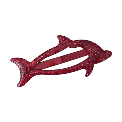 KMGDM Haarspange für Mädchen, mit Delfin-Kopfschmuck, Delfin-Form, süße 2000er-Jahre-Mädchen-Haarnadeln von KMGDM