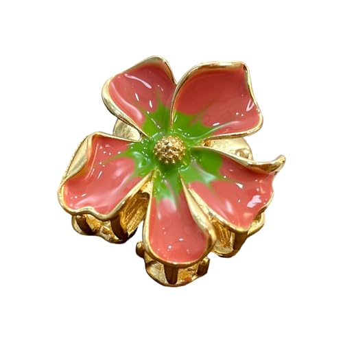 KMGDM Haarspange im Vintage-Stil, Blumenmuster, rutschfest, starker Griff, leicht, Haarspangen für Damen, tägliches Styling KMGDM Haarspange im Vintage-Stil, Blumenmuster, rutschfest, starker Griff, leicht, Haarspangen für Damen, tägliches Styling von KMGDM