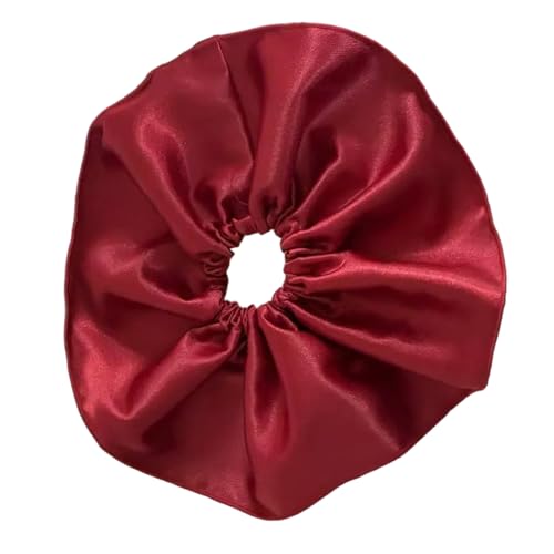 KMGDM Luxuriöse übergroße Stoff-Haargummis für Damen, koreanischer Stil, Haar-Accessoires, elastischer Pferdeschwanz-Halter, modischer Haargummi von KMGDM