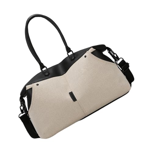 KMGDM Reisetasche Multifunktionale Fitnesstasche Turnbeutel Sporttasche Große Kapazität Übernachtungstasche Canvas Trainingstasche Weekender Tasche, Schwarz , 29x43x14cm KMGDM Reisetasche Multifunktionale Fitnesstasche Turnbeutel Sporttasche Große Kapazität Übernachtungstasche Canvas Trainingstasche Weekender Tasche, Schwarz , 29x43x14cm von KMGDM