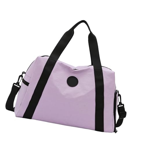 KMGDM Turnbeutel Große Kapazität Reisetasche Gepäck Tasche Fitness Tasche mit Trocken- und Nasstrennung Übernachtungstasche Weekender Tasche, violett, 45x23x27cm KMGDM Turnbeutel Große Kapazität Reisetasche Gepäck Tasche Fitness Tasche mit Trocken- und Nasstrennung Übernachtungstasche Weekender Tasche, violett, 45x23x27cm von KMGDM