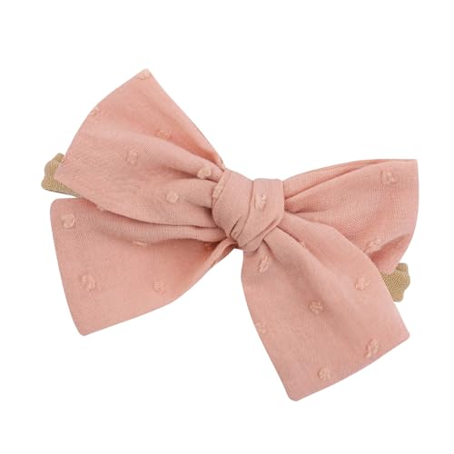 KMGDM Weiche und atmungsaktive Kopfbedeckung, elastisches Baby-Stirnband für 0 bis 24 Monate, bequemes und modisches Haarband von KMGDM