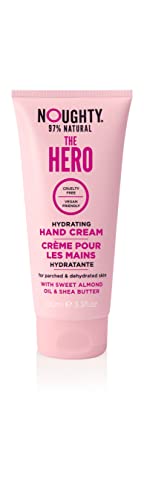 Noughty 97% Natural, The Hero Hand Cream For Parched and Dehydrated Skin, With Sweet Almond Oil and Shea Butter, 100ml von Noughty