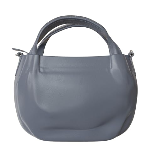 KMISSO Elegante vegane Damen Handtasche aus Kunstleder mit Umhängefunktion 30610 Torquoise von KMISSO