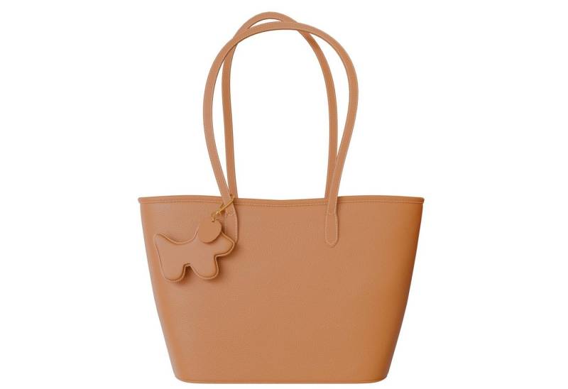 KMISSO Henkeltasche Damen Shopper Handtasche aus Echtleder – Made in Italy (1-tlg), im eleganten Look von KMISSO