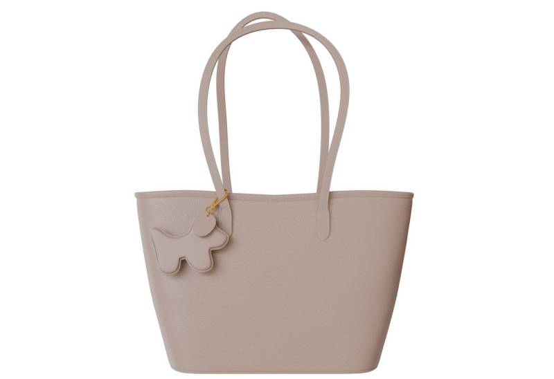 KMISSO Henkeltasche Damen Shopper Handtasche aus Echtleder – Made in Italy (1-tlg), im eleganten Look von KMISSO