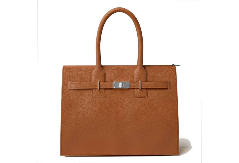 KMISSO Henkeltasche Damen Umhänge Handtasche aus Echtleder – Made in Italy (1-tlg), im eleganten Look von KMISSO