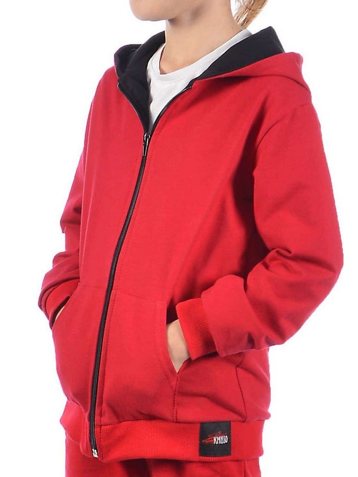 KMISSO Kapuzensweatjacke Mädchen Kapuzen Sweatjacke Hoodie (1-tlg) Hoodie von KMISSO