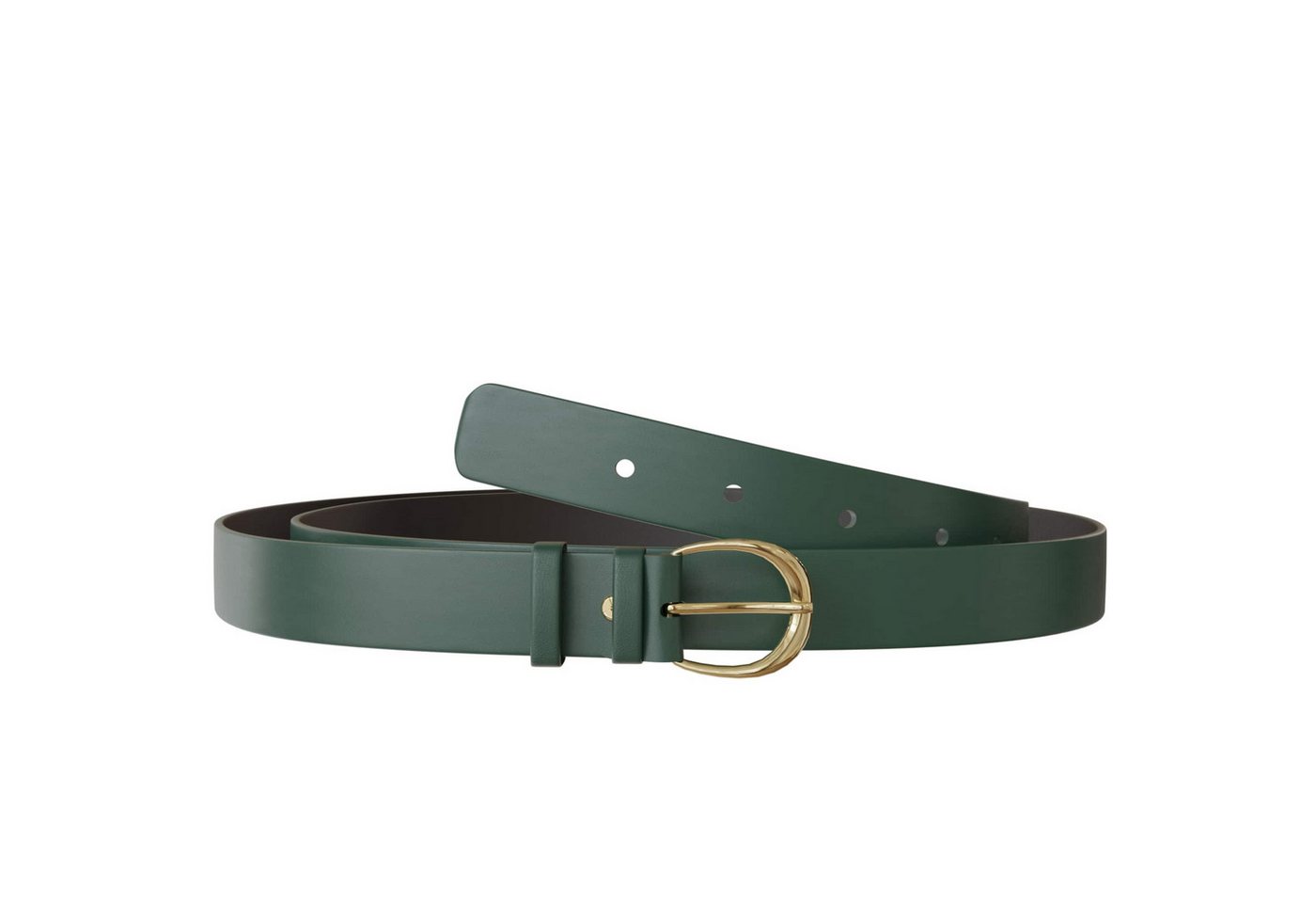 KMISSO Ledergürtel Damen Leder Gürtel mit goldener Schließe aus Polen 30646 (1-St) im eleganten Look von KMISSO