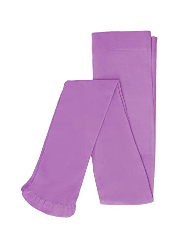 KMISSO Mädchen FeinStrumpfhose Strumpfhose Unifarben 30391 Lila 104/110 von KMISSO