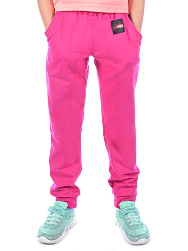 KMISSO Mädchen Freizeit Sport Sotff Hose 30320 Pink 110 von KMISSO