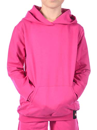 KMISSO Mädchen Kapuzen Pullover Hoodie 30322 Pink 116 von KMISSO
