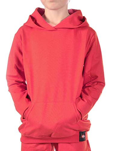 KMISSO Mädchen Kapuzen Pullover Hoodie 30322 Rot 134 von KMISSO