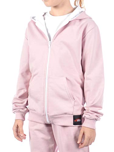 KMISSO Mädchen Kapuzen Sweatjacke 30323 Lachs 116 von KMISSO