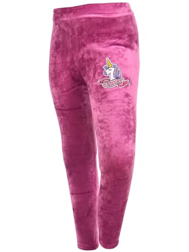 KMISSO Mädchen Nicki Thermo Hose Leggings Einhorn 30519 Rosa 116 von KMISSO