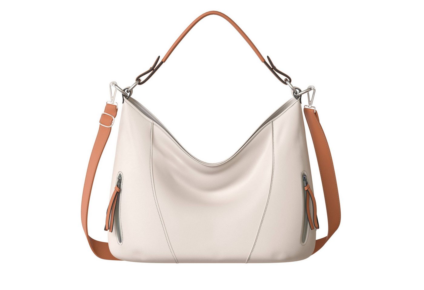 KMISSO Shopper Damen Shopper Hand Henkel Tasche Veganes Leder 30627 (1-tlg), im eleganten Look von KMISSO