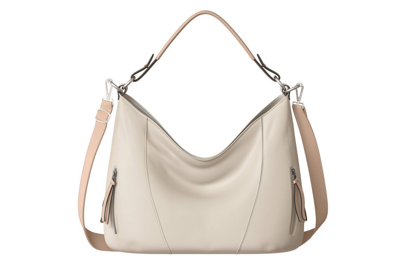 KMISSO Shopper Damen Shopper Hand Henkel Tasche Veganes Leder 30627 (1-tlg), im eleganten Look von KMISSO