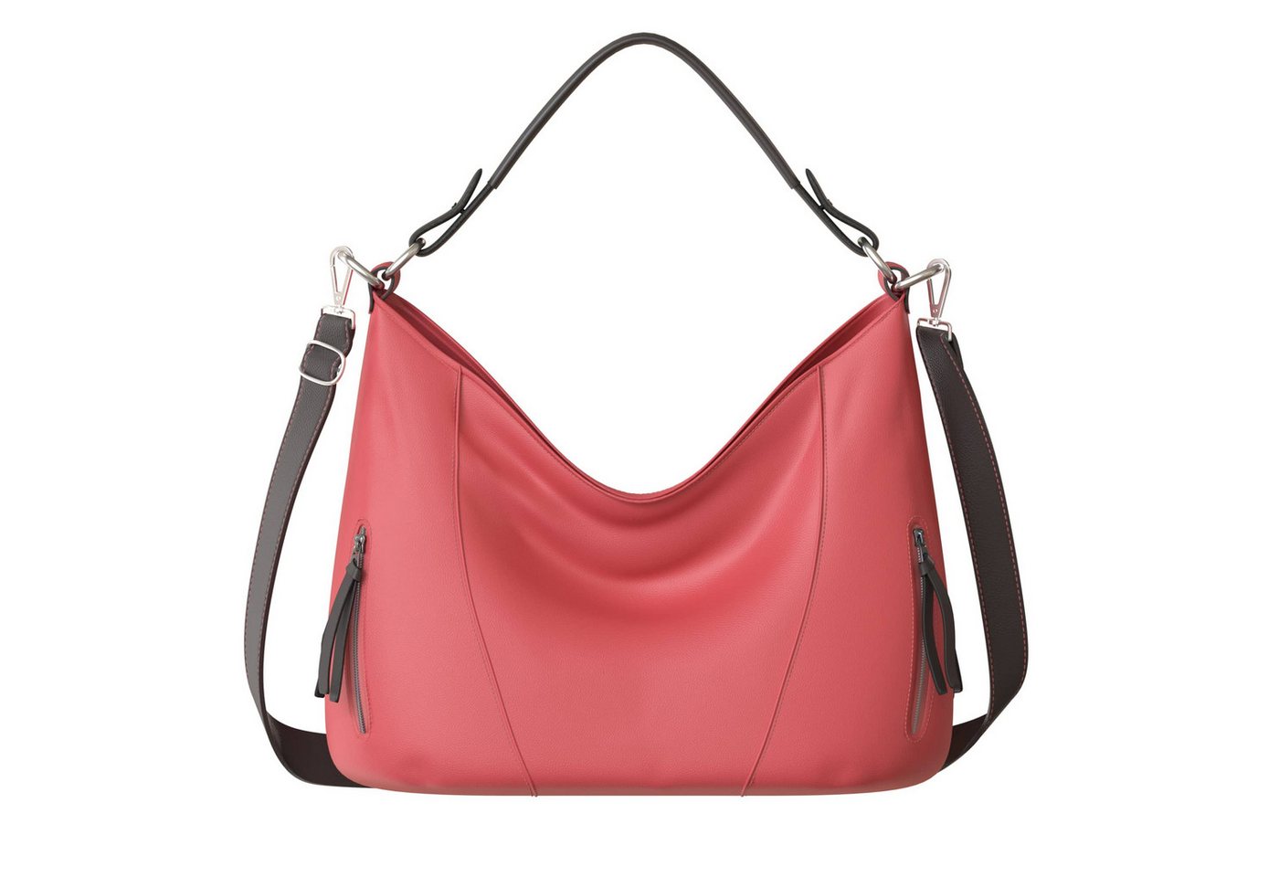 KMISSO Shopper Damen Shopper Hand Henkel Tasche Veganes Leder 30627 (1-tlg), im eleganten Look von KMISSO