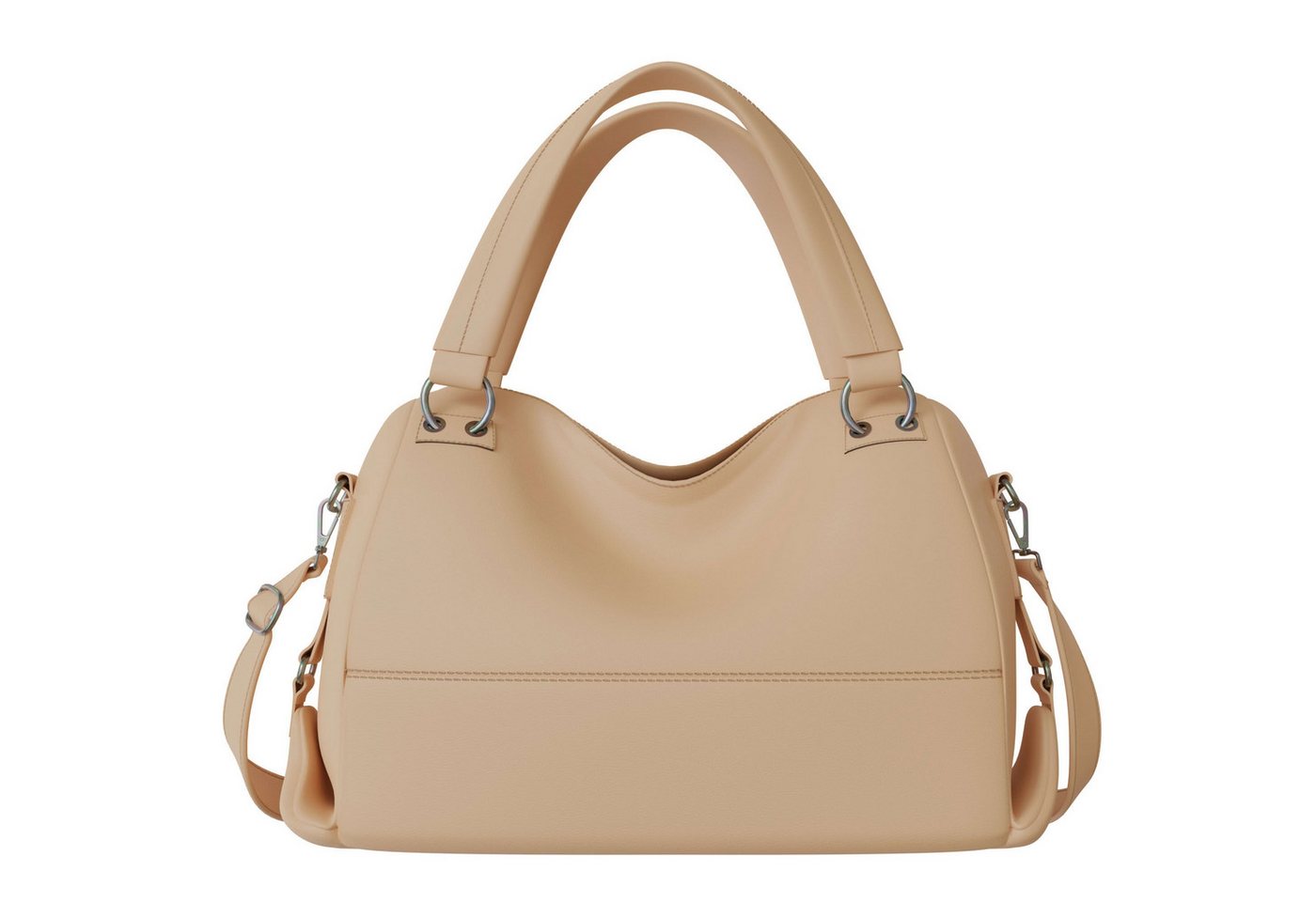 KMISSO Umhängetasche Damen Vegane Shopper Tasche Hobo Bag Umhänge Tasche Veganes Leder 3066 (1-tlg), im eleganten Look von KMISSO