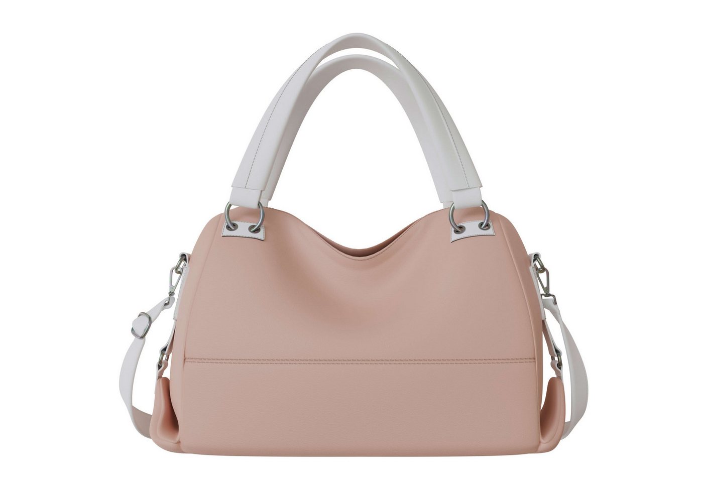KMISSO Umhängetasche Damen Vegane Shopper Tasche Hobo Bag Umhänge Tasche Veganes Leder 3066 (1-tlg), im eleganten Look von KMISSO