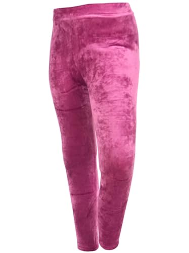 Kinder Mädchen Nicki Thermo Hose Leggings 30518 Rosa 104 von KMISSO