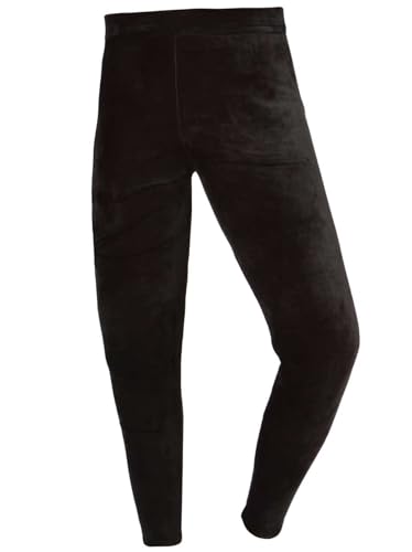 Kinder Mädchen Nicki Thermo Hose Leggings 30518 Schwarz 134 von KMISSO