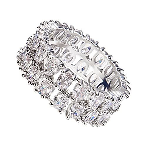 KMKM Silberring Breit Mit struktur Vintage Geschwärzt Mit stein Saphir Blau Golden Ring Verstellbar Damenringe Damen Schmuck für Party, Hochzeit, Verlobung und Hobby von KMKM