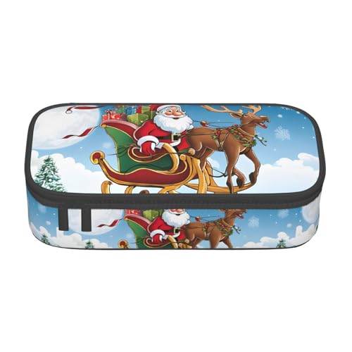 KMNHBGF Reißverschluss-Tasche mit Aufschrift "Merry Christmas", für Herren, Damen, Erwachsene, schwarz, Einheitsgröße, modisch, Schwarz , Einheitsgröße, modisch KMNHBGF Reißverschluss-Tasche mit Aufschrift "Merry Christmas", für Herren, Damen, Erwachsene, schwarz, Einheitsgröße, modisch, Schwarz , Einheitsgröße, modisch von KMNHBGF