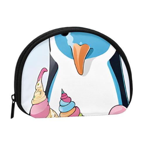 Kleine Münzbörse mit Reißverschluss, Kleingeldbörse für Damen und Herren, tragbare Make-up-Tasche, Kosmetiktasche, schwarz, Einheitsgröße, lässig, Schwarz , Einheitsgröße, Casual von KMNHBGF