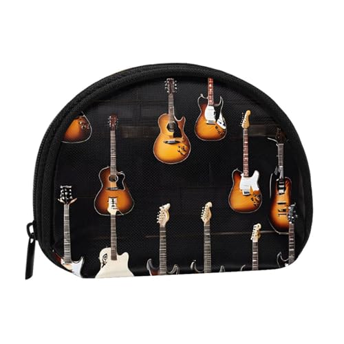 Kleine Münzbörse mit Reißverschluss, Münzfach für Damen und Herren, tragbare Make-up-Tasche, Kosmetiktasche, schwarz, Einheitsgröße, lässig, Schwarz , Einheitsgröße, Casual von KMNHBGF