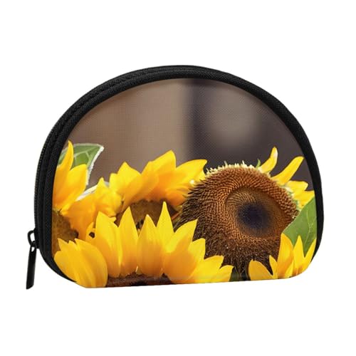 Kleine Münzbörse mit Reißverschluss, für Damen und Herren, tragbare Make-up-Tasche, Kosmetiktasche, Schwarz, Einheitsgröße, lässig, Schwarz , Einheitsgröße, Casual von KMNHBGF