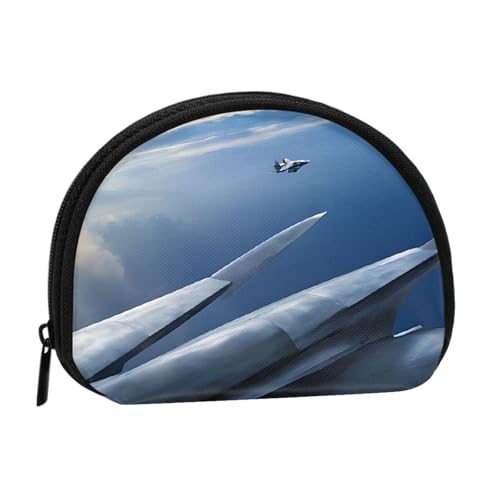 Kleine Münzbörse mit Reißverschluss, für Damen und Herren, tragbare Make-up-Tasche, Kosmetiktasche, schwarz, Einheitsgröße, lässig, Schwarz , Einheitsgröße, Casual von KMNHBGF