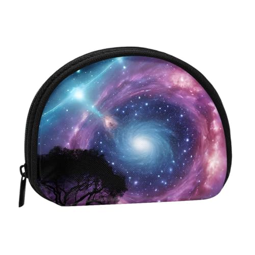 Kleine Münzbörse mit Reißverschluss, für Damen und Herren, tragbare Make-up-Tasche, Kosmetiktasche, schwarz, Einheitsgröße, lässig, Schwarz , Einheitsgröße, Casual von KMNHBGF