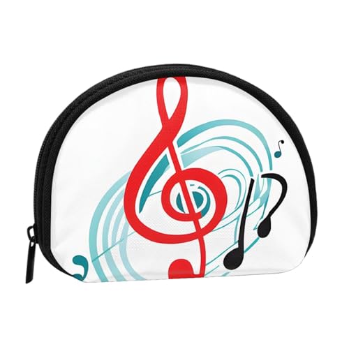 Kleine Münzgeldbörse mit Reißverschluss, Kleingeldbörse für Damen und Herren, tragbare Make-up-Tasche, Kosmetiktasche, schwarz, Einheitsgröße, lässig, Schwarz , Einheitsgröße, Casual von KMNHBGF