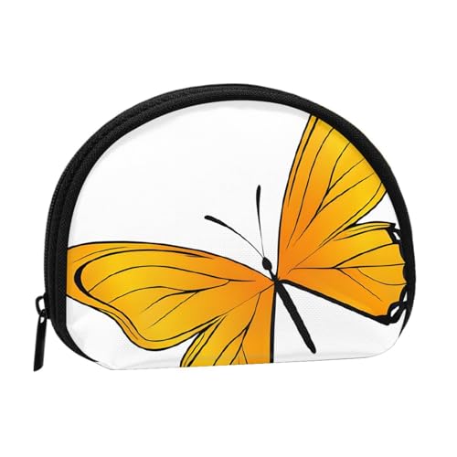 Kleines Portemonnaie mit Schmetterlings-Aufdruck, Mini-Geldbörse, Reißverschluss, Münztasche, Kleingeldbörse für Damen und Herren, tragbare Make-up-Tasche, Kosmetiktasche, schwarz, Einheitsgröße, Kleines Portemonnaie mit Schmetterlings-Aufdruck, Mini-Geldbörse, Reißverschluss, Münztasche, Kleingeldbörse für Damen und Herren, tragbare Make-up-Tasche, Kosmetiktasche, schwarz, Einheitsgröße, von KMNHBGF