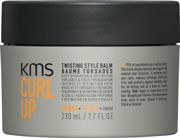 KMS Curlup Twisting Style Balm 230 ml von KMS