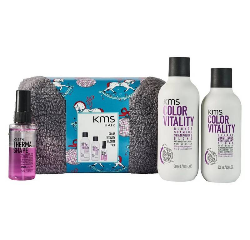 KMS Haarpflege-Set KMS Colorvitality Blonde Geschenkset von KMS