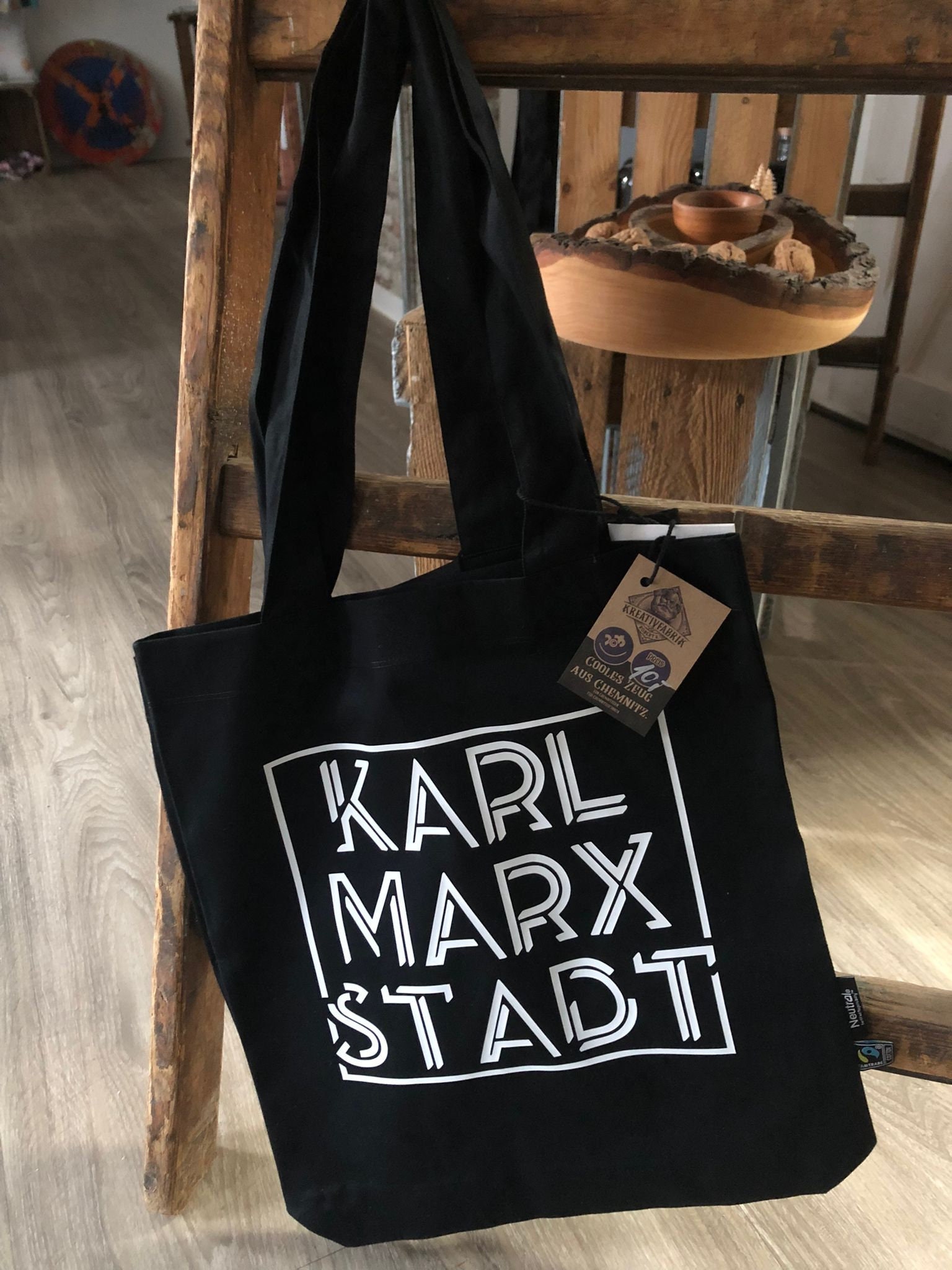 Premium Stoffbeutel "Karl-Marx-Stadt" Premium Stoffbeutel "Karl-Marx-Stadt" von KMSKreativfabrik