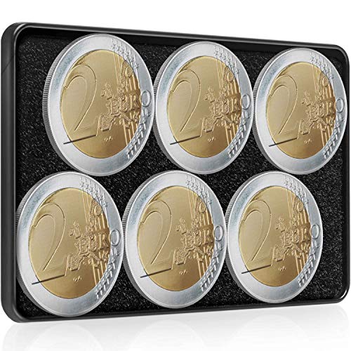 KNIGGE Lautloses Münzfach für Slim Wallets - Coin Case/Coin Card für 12€ Münzwert –Kleingeld Aufbewahrung u. Universales Kleingeldfach für Kreditkartenetuis, Mini Wallets, Kartenetuis, Geldbeutel von KNIGGE