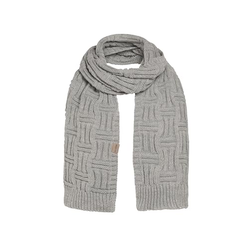 KNIT FACTORY - Bobby Schal - Grob Gestrickter Schal - Für Damen und Herren - Winter Strickschal mit Wolle - Hochwertige Qualität - Iced Clay von KNIT FACTORY