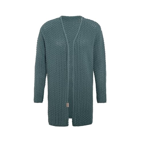 KNIT FACTORY - Carry Strickjacke - Mittellange Damen Strickjacke - Cardigan mit Wolle - Hochwertige Qualität - Laurel - 40/42 von KNIT FACTORY