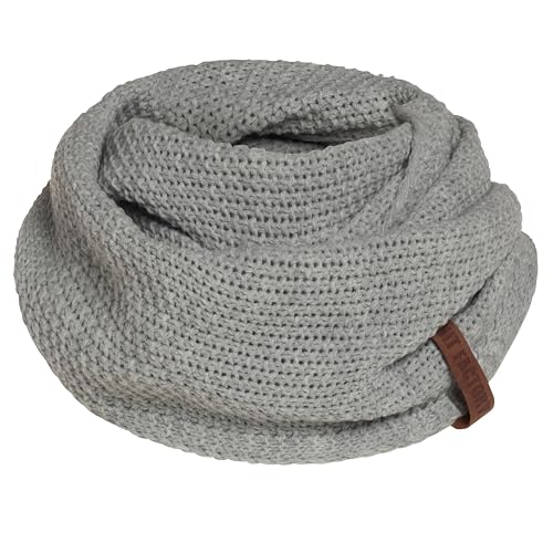 Knit Factory - Coco Loop Schal - Gestrickter Schlauchschal - Für Damen und Herren - Herbst & Winter Essentials - Zeitloses Mode-Accessoire - Strickschal mit Wolle - Iced Clay von KNIT FACTORY